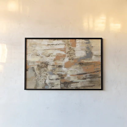 Copper and Wood by Silvia Vassileva. shown as a paper print in a black flame. Available as a archival giclee rolled canvas, fine art paper, or poster print. SKU 36797i.