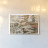 Copper and Wood by Silvia Vassileva. shown as a paper print in a white frame. Available as a archival giclee rolled canvas, fine art paper, or poster print. SKU 36797i.