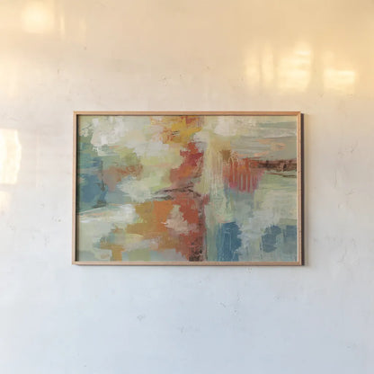 Coral Reef by Silvia Vassileva. shown as a paper print in a natural frame. Available as a archival giclee rolled canvas, fine art paper, or poster print. SKU 18559i.