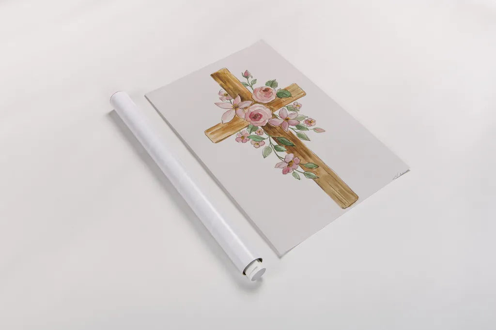 Cross II by Silvia Vassileva. shown as a rolled paper print. Available as archival giclee rolled canvas, fine art paper, or poster print. SKU 94431h.