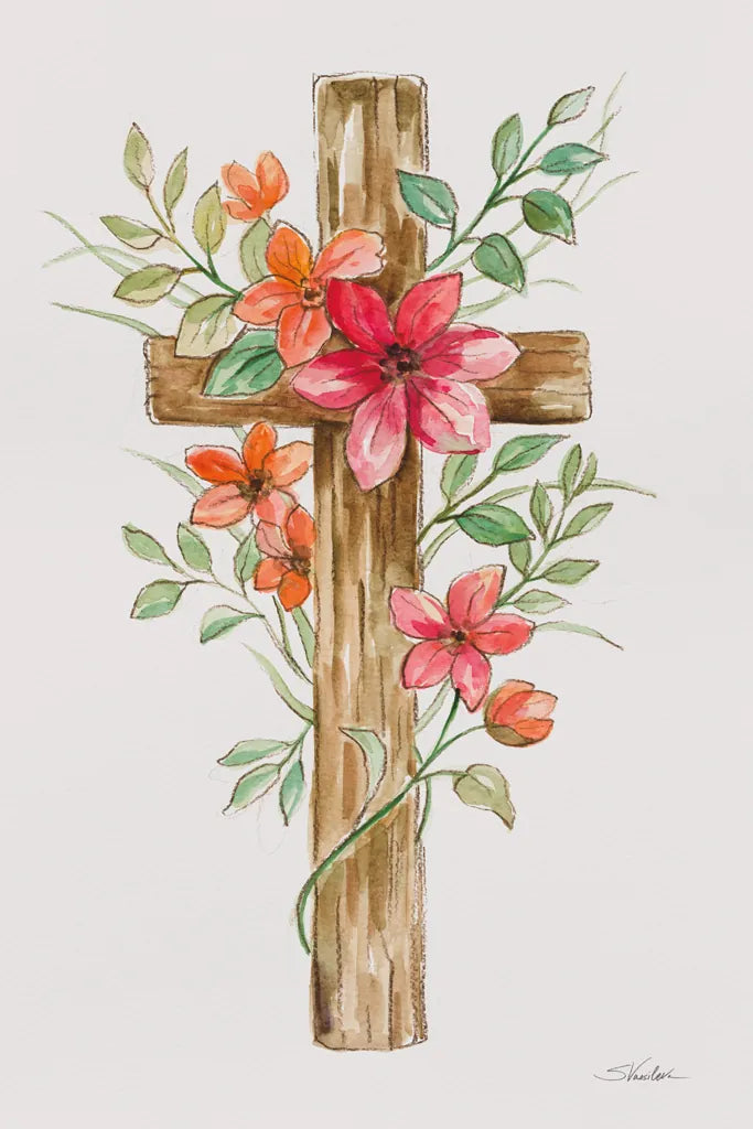 Cross III by Silvia Vassileva. SKU 94432h. Archival Giclee Fine art print for wall decor.