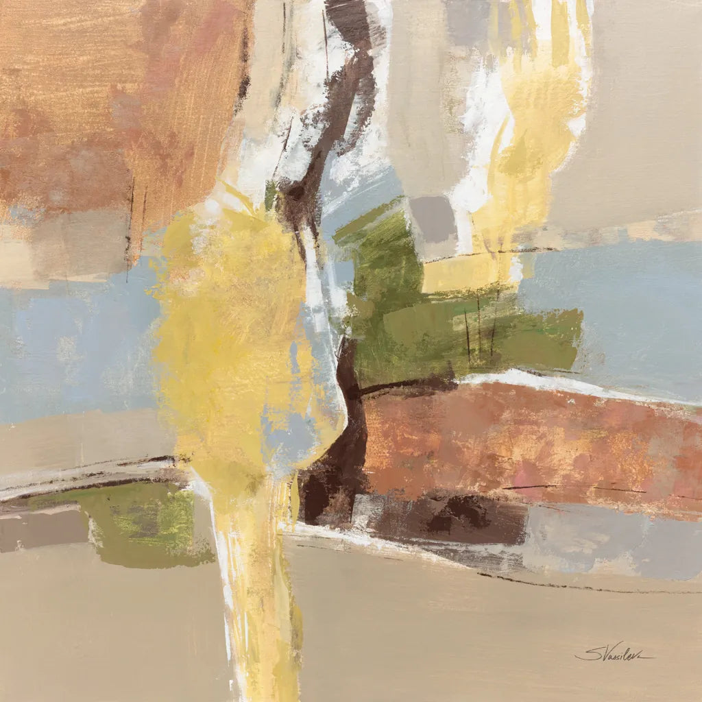 Crossing the River by Silvia Vassileva. SKU 87403a. Archival Giclee Fine art print for wall decor.