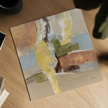 Crossing the River by Silvia Vassileva. Shown as a detailed flat fine art print, highlighting archival giclee quality. Available as an archival giclee rolled canvas, fine art paper, or poster print. SKU 87403a.