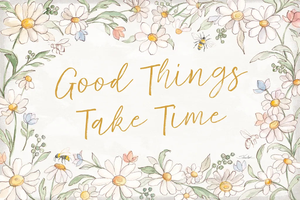 Daisy Field I by Silvia Vassileva. SKU 81142i. Archival Giclee Fine art print for wall decor.