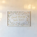 Daisy Field I by Silvia Vassileva. shown as a paper print in a white frame. Available as a archival giclee rolled canvas, fine art paper, or poster print. SKU 81142i.