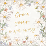 Daisy Field III by Silvia Vassileva. SKU 81144a. Archival Giclee Fine art print for wall decor.
