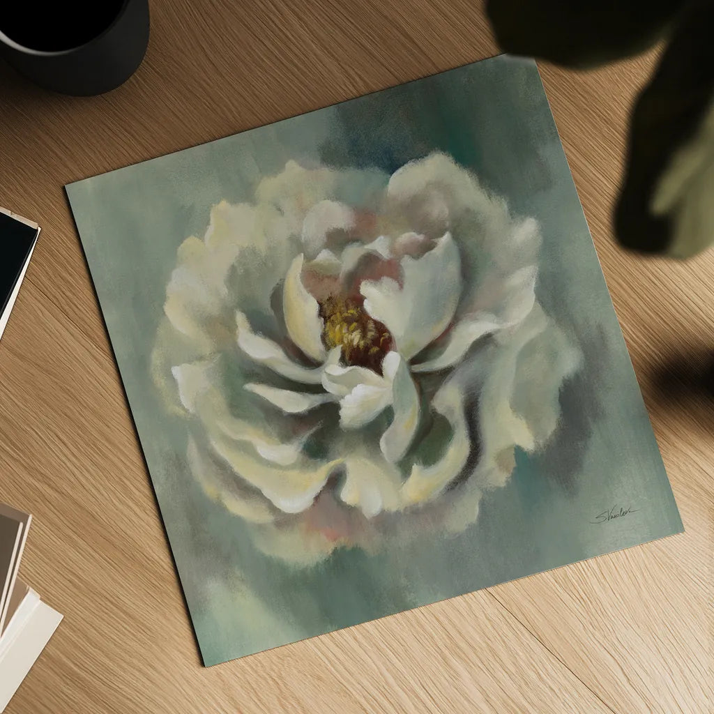 Dancing Petals by Silvia Vassileva. Shown as a detailed flat fine art print, highlighting archival giclee quality. Available as an archival giclee rolled canvas, fine art paper, or poster print. SKU 68581a.