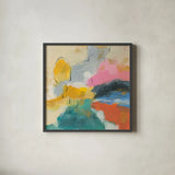 Daydream I by Silvia Vassileva. Shown in a sleek black glass frame for a contemporary gallery look. Available as an archival giclee rolled canvas, fine art paper, or poster print. SKU 63766a.