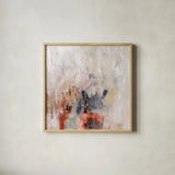 December Morning by Silvia Vassileva. Shown in a natural wood glass frame for a timeless modern aesthetic. Available as an archival giclee rolled canvas, fine art paper, or poster print. SKU 83088a.