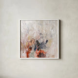 December Morning by Silvia Vassileva. Shown in a crisp white glass frame for a clean and minimalist style. Available as an archival giclee rolled canvas, fine art paper, or poster print. SKU 83088a.