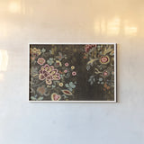 Decorative Paisley by Silvia Vassileva. shown as a paper print in a white frame. Available as a archival giclee rolled canvas, fine art paper, or poster print. SKU 23757i.
