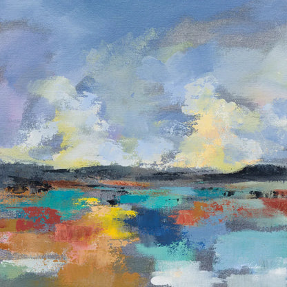 Del Mar Lagoon II by Silvia Vassileva. SKU 90993a. Archival Giclee Fine art print for wall decor.