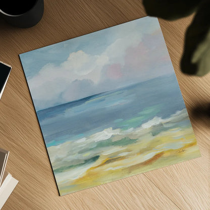 Del Mar Sky II by Silvia Vassileva. Shown as a detailed flat fine art print, highlighting archival giclee quality. Available as an archival giclee rolled canvas, fine art paper, or poster print. SKU 79156a.