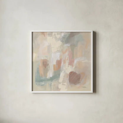 Delicate Light by Silvia Vassileva. Shown in a crisp white glass frame for a clean and minimalist style. Available as an archival giclee rolled canvas, fine art paper, or poster print. SKU 72296a.