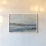 Delmar Lagoon by Silvia Vassileva. shown as a paper print in a white frame. Available as a archival giclee rolled canvas, fine art paper, or poster print. SKU 100287i.