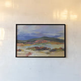 Desert Hills by Silvia Vassileva. shown as a paper print in a black flame. Available as a archival giclee rolled canvas, fine art paper, or poster print. SKU 102545i.