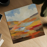 Desert Sky II by Silvia Vassileva. Shown as a detailed flat fine art print, highlighting archival giclee quality. Available as an archival giclee rolled canvas, fine art paper, or poster print. SKU 85388a.