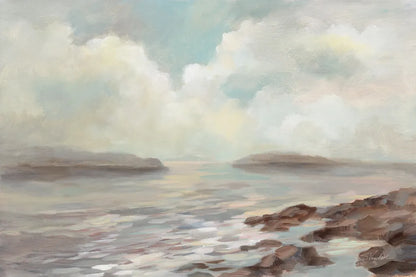 Distant Island by Silvia Vassileva. SKU 77866i. Archival Giclee Fine art print for wall decor.