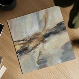 Distant Land by Silvia Vassileva. Shown as a detailed flat fine art print, highlighting archival giclee quality. Available as an archival giclee rolled canvas, fine art paper, or poster print. SKU 77099a.