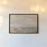 Dreamy Beach by Silvia Vassileva. shown as a paper print in a black flame. Available as a archival giclee rolled canvas, fine art paper, or poster print. SKU 42128i.