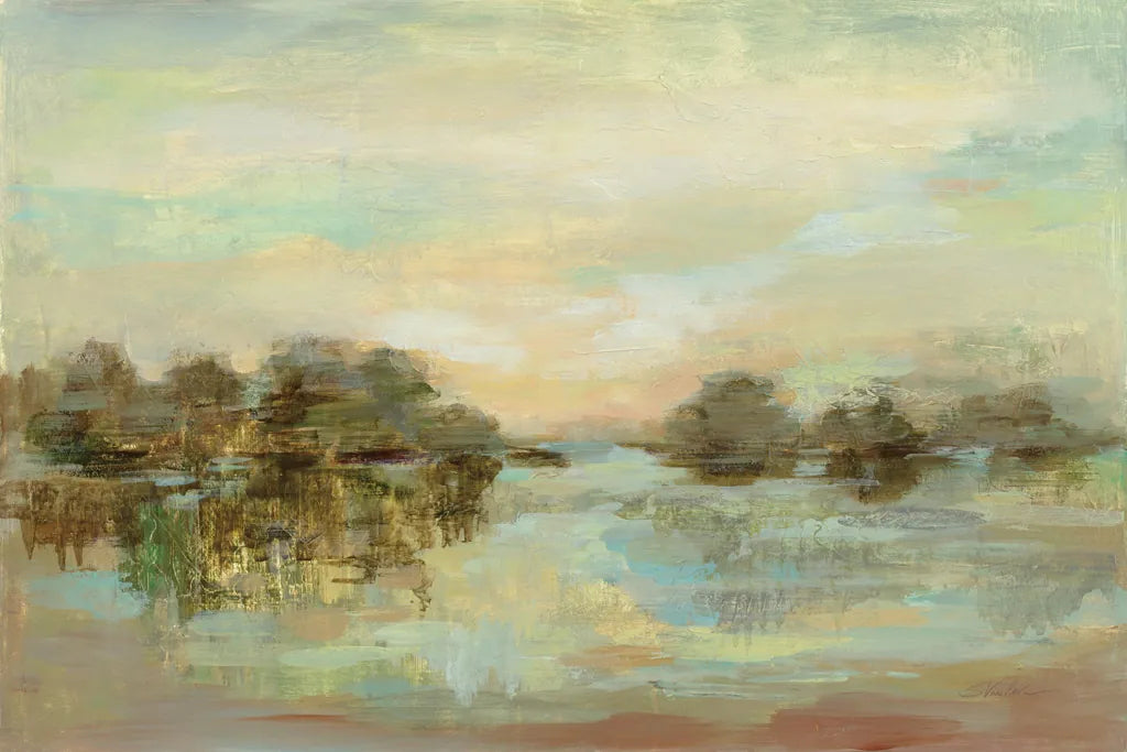 Dreamy Lake by Silvia Vassileva. SKU 31937i. Archival Giclee Fine art print for wall decor.