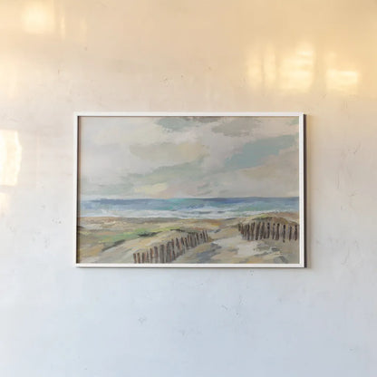 Dunes by Silvia Vassileva. shown as a paper print in a white frame. Available as a archival giclee rolled canvas, fine art paper, or poster print. SKU 87399i.
