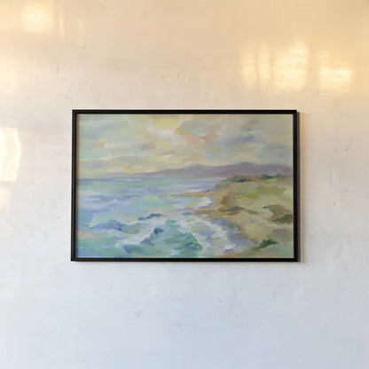 Dunes by the Sea by Silvia Vassileva. shown as a paper print in a black flame. Available as a archival giclee rolled canvas, fine art paper, or poster print. SKU 46659i.