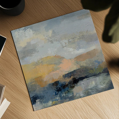 Dusk I by Silvia Vassileva. Shown as a detailed flat fine art print, highlighting archival giclee quality. Available as an archival giclee rolled canvas, fine art paper, or poster print. SKU 85001a.