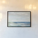 Early Morning Waves III by Silvia Vassileva. shown as a paper print in a black flame. Available as a archival giclee rolled canvas, fine art paper, or poster print. SKU 73948i.