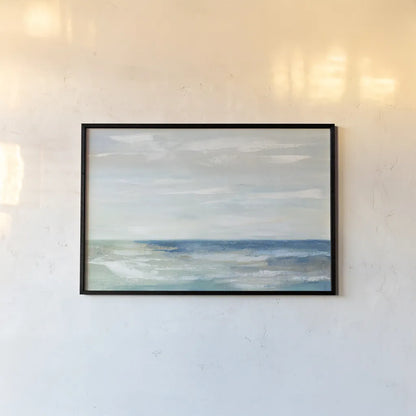 Early Morning Waves III by Silvia Vassileva. shown as a paper print in a black flame. Available as a archival giclee rolled canvas, fine art paper, or poster print. SKU 73948i.