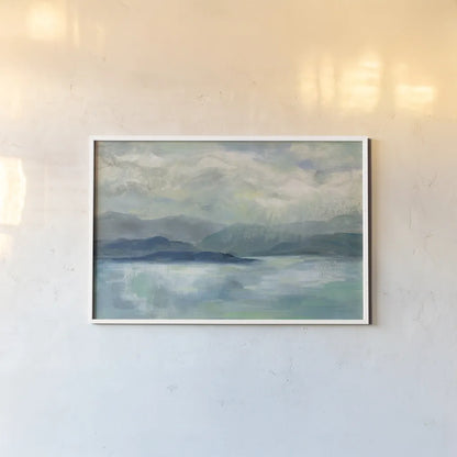 Early Sunrise by Silvia Vassileva. shown as a paper print in a white frame. Available as a archival giclee rolled canvas, fine art paper, or poster print. SKU 46914i.