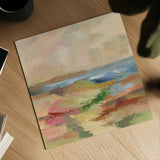 Earth Day I by Silvia Vassileva. Shown as a detailed flat fine art print, highlighting archival giclee quality. Available as an archival giclee rolled canvas, fine art paper, or poster print. SKU 93585a.