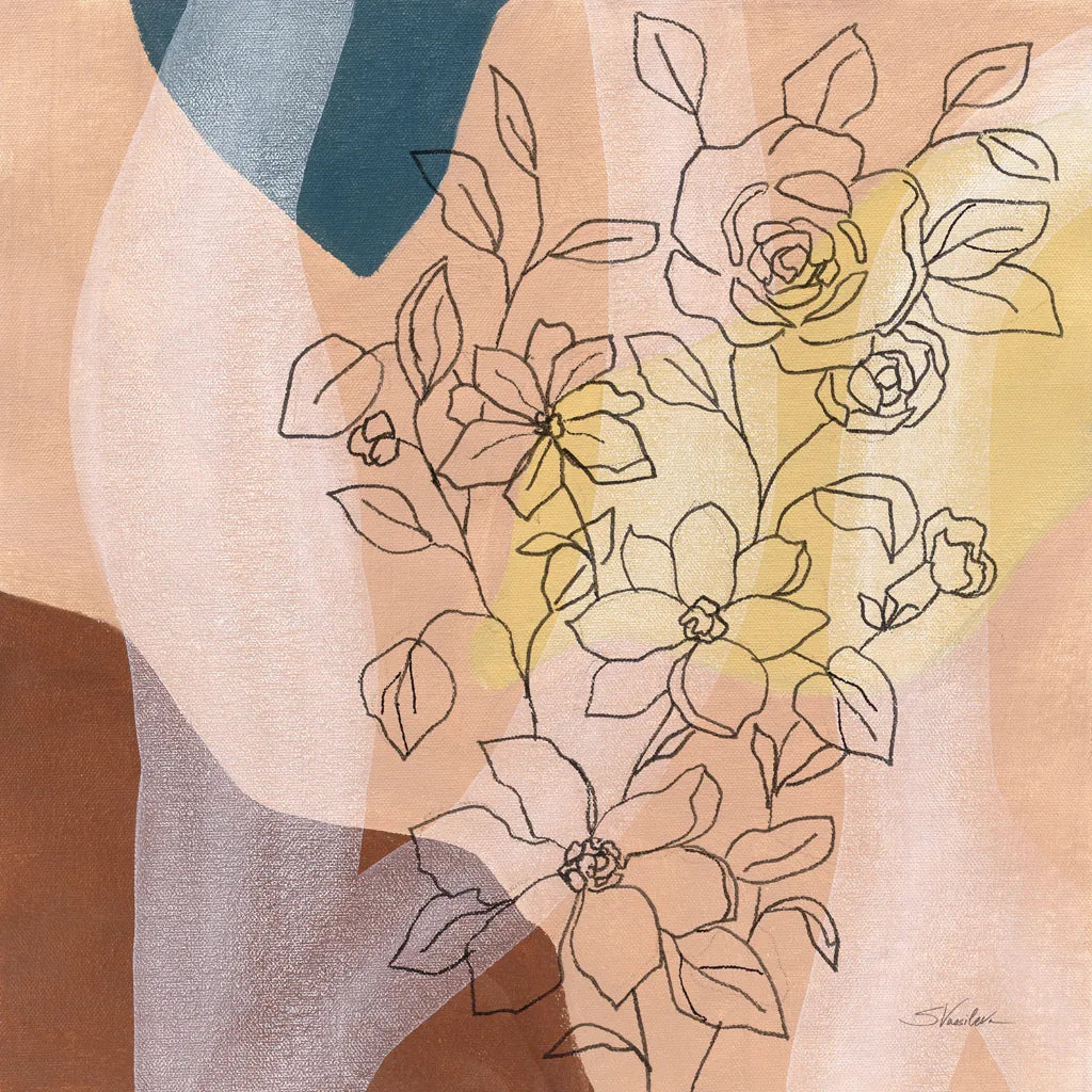 Earthy Boho Lace II by Silvia Vassileva. SKU 77106a. Archival Giclee Fine art print for wall decor.