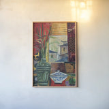 Eastern Melody Crop by Silvia Vassileva. shown as a paper print in a natural frame. Available as a archival giclee rolled canvas, fine art paper, or poster print. SKU 36703h.