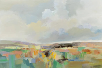 Emerald Meadow by Silvia Vassileva. SKU 87402i. Archival Giclee Fine art print for wall decor.