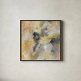 End of the Day by Silvia Vassileva. Shown in a sleek black glass frame for a contemporary gallery look. Available as an archival giclee rolled canvas, fine art paper, or poster print. SKU 90996a.