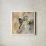 End of the Day by Silvia Vassileva. Shown in a crisp white glass frame for a clean and minimalist style. Available as an archival giclee rolled canvas, fine art paper, or poster print. SKU 90996a.