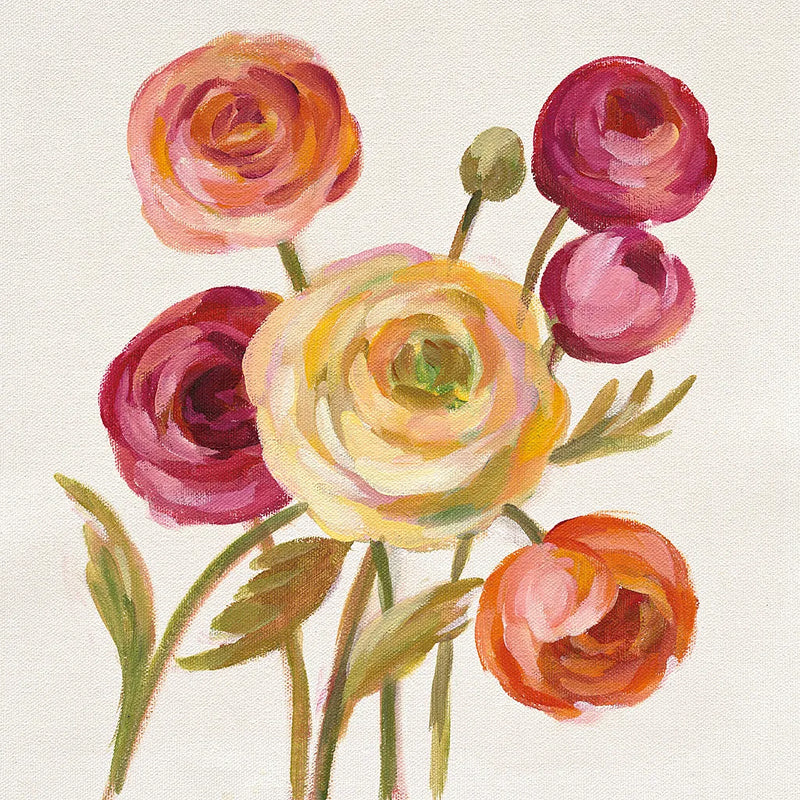 English Garden II by Silvia Vassileva. SKU 30149a. Archival Giclee Fine art print for wall decor.