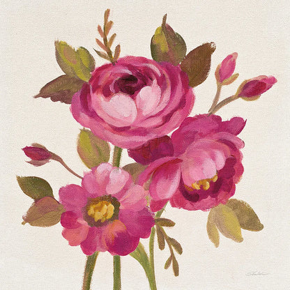 English Garden III Stem by Silvia Vassileva. SKU 30574a. Archival Giclee Fine art print for wall decor.