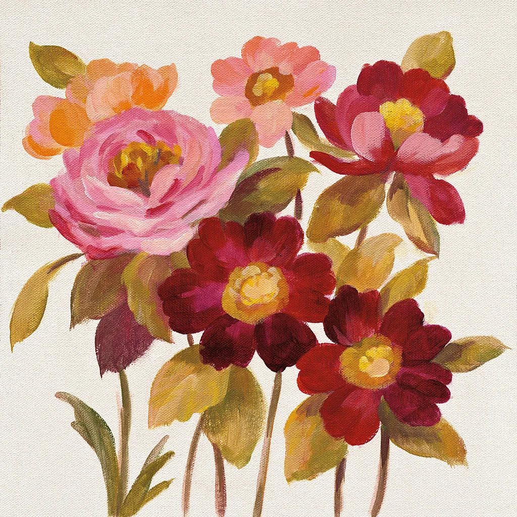 English Garden IV by Silvia Vassileva. SKU 30151a. Archival Giclee Fine art print for wall decor.