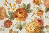 English Garden on Gray Crop by Silvia Vassileva. SKU 33730i. Archival Giclee Fine art print for wall decor.