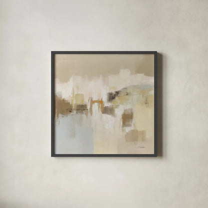 Ethereal Vista by Silvia Vassileva. Shown in a sleek black glass frame for a contemporary gallery look. Available as an archival giclee rolled canvas, fine art paper, or poster print. SKU 96734a.