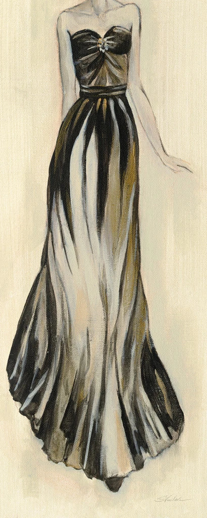 Evening Gown II Crop by Silvia Vassileva