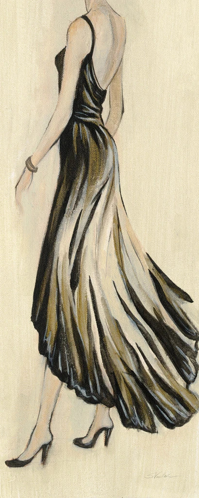 Evening Gown IV Crop by Silvia Vassileva