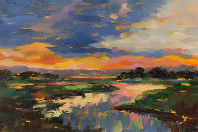 Evening River by Silvia Vassileva