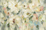 Expressive Pale Floral by Silvia Vassileva. SKU 49261i. Archival Giclee Fine art print for wall decor.