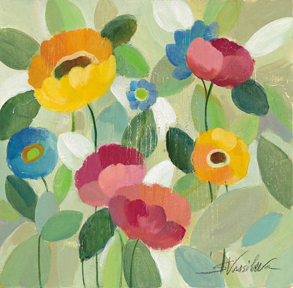 Fairy Tale Flowers III by Silvia Vassileva. SKU 18799a. Archival Giclee Fine art print for wall decor.