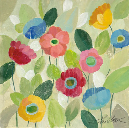 Fairy Tale Flowers IV by Silvia Vassileva. SKU 18800a. Archival Giclee Fine art print for wall decor.