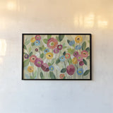 Fairy Tale Flowers V by Silvia Vassileva. shown as a paper print in a black flame. Available as a archival giclee rolled canvas, fine art paper, or poster print. SKU 18801i.