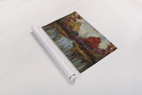 Fall Aquarelle by Silvia Vassileva. shown as a rolled paper print. Available as archival giclee rolled canvas, fine art paper, or poster print. SKU 50136i.